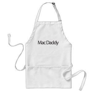 Delantal del papá del mac