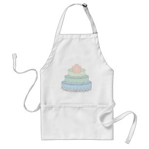 Delantal del pastel de bodas
