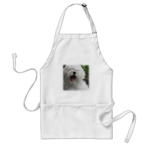 Delantal del perro maltés
