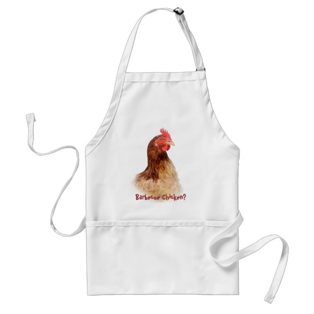 Delantal del pollo de la barbacoa (Frente)