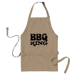 Delantal del rey del Bbq