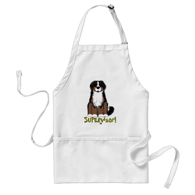 Delantal del supervisor de Berner de MadDog (Frente)