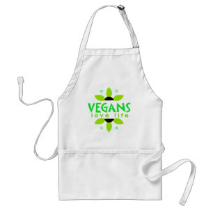 Delantal del vegano