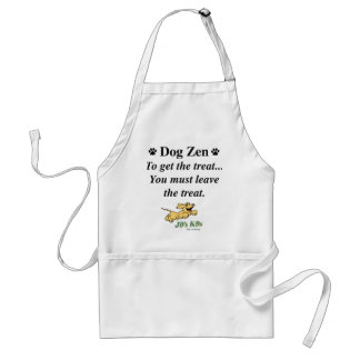 Delantal del zen del perro