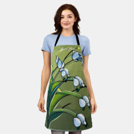 Delantal delantal: Lily encantadora: Delicada danza de Spri