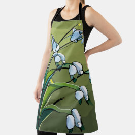 Delantal delantal: Lily encantadora: Delicada danza de Spri