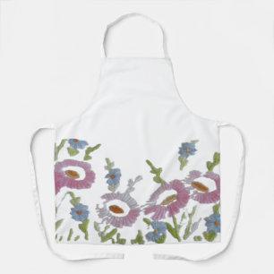 DELANTAL DELANTERO DE COCINA FLORES DISEÑO