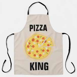 DELANTAL DELANTEROS DE PIZZA KING DAD KITCHEN