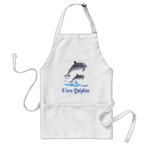 Delantal Delfines