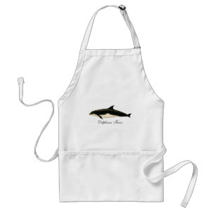 Delantal Delfines Delphinus Tursio, Animales Marinos Antigu