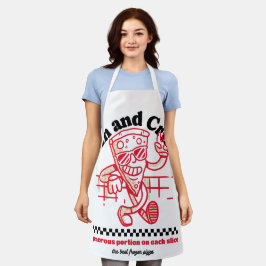 Delantal Delgado y crujiente