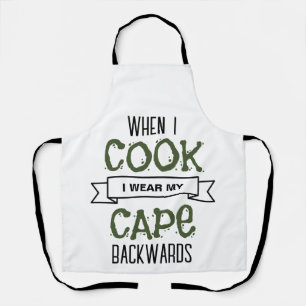 Delantal Deliciosa Culinaria Mi Capa Hacia Atrás Cocción