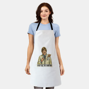 Delantal Deliciosa Sierra de Mano de Doctor Dije de Bolsill