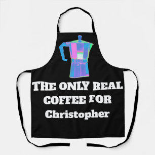 Delantal Delicioso Café Esnob Nombre Personalizado El Único