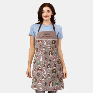 Delantal Deliciosos Navidades Gingerbread Holiday Baking