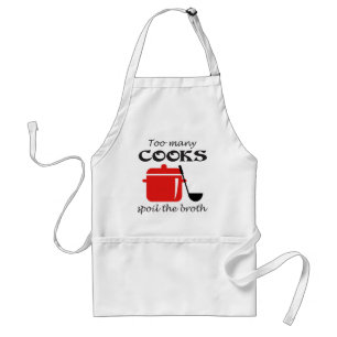 Delantal Demasiados cocineros