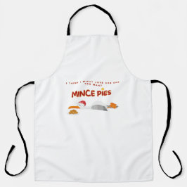 Delantal Demasiados Mince Pies Seagull
