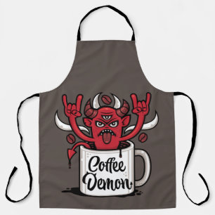 Delantal Demonio del Café