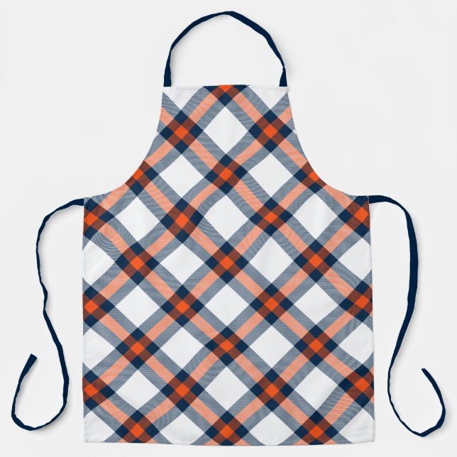 Delantal Denver Football Plaid Apron (Anverso)