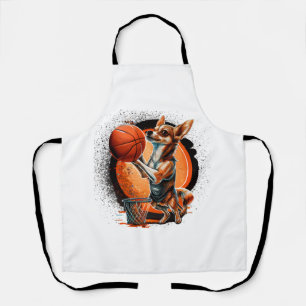 Delantal Deporte del jugador de baloncesto de Chihuahua