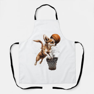 Delantal Deporte del jugador de baloncesto de Chihuahua