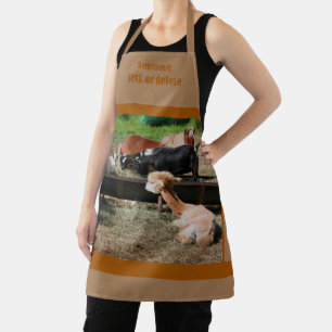 Delantal Desayuno Animal De La Granja De Barnyard Personali