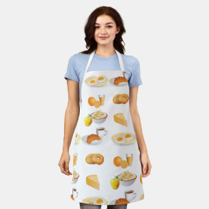 Delantal Desayuno de alimentos