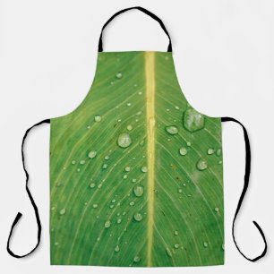 Delantal Descenso de la planta verde arbolada