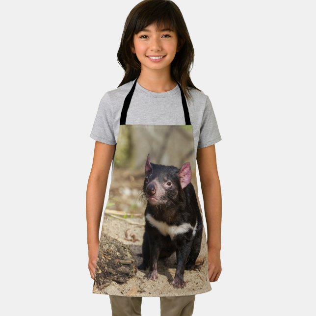 Delantal Desert Light – Tasmanian Devil (in situ)