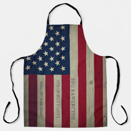 Delantal Desfile Patriótico por la Libertad - Vintage 4 de