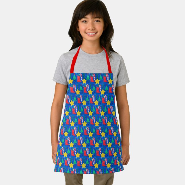 Delantal Design Your Own Custom Apron with Your Child's Art (in situ)