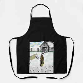 Delantal Después de una equitación