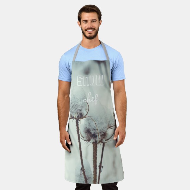 Delantal Después de una nevada (Gastado)