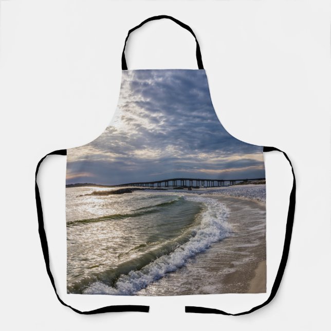 Delantal Destin Florida Waves Apron (Anverso)