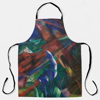 Delantal Destinos animales por Franz Marc Apron
