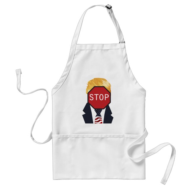 Delantal Detener a Trump Apron (Frente)