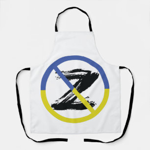 Delantal Detener la guerra en el Cojín decorativo de Ucrani