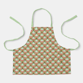 Delantal Dewdrop Scales Small Apron