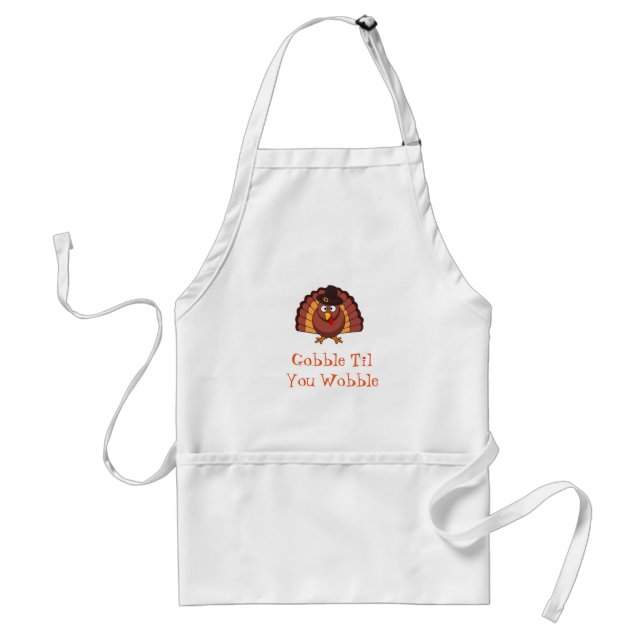 Delantal Día de Acción de Gracias Apron (Frente)