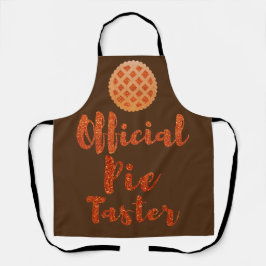 Delantal Día de Acción de Gracias oficial de Pie Taster