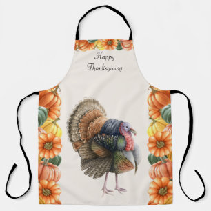 Delantal Día de Acción de Gracias Turquía Apron