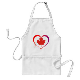 Delantal Día de Canadá Apron