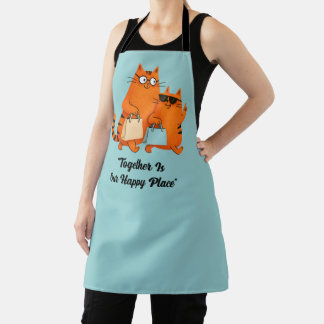 Delantal Día de Compras Amor de Gato