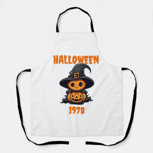 Delantal día de halloween