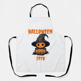 Delantal día de halloween