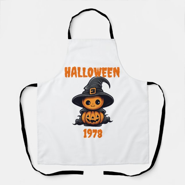 Delantal día de halloween (Anverso)