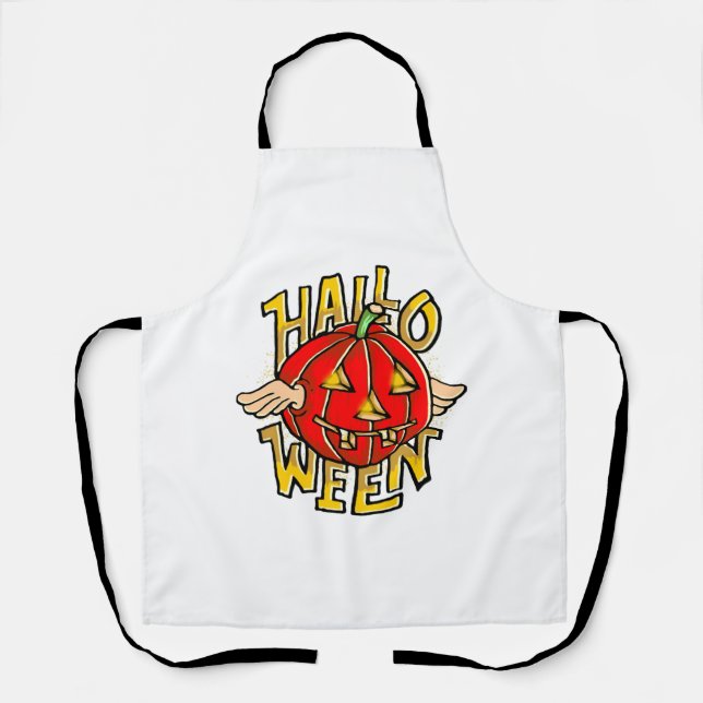 Delantal día de halloween (Anverso)