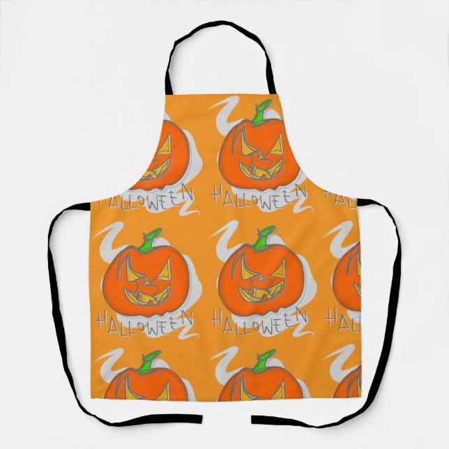 Delantal Día de Halloween de Geft Aprons (Anverso)