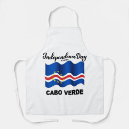 Delantal Día de la Independencia de Cabo Verde