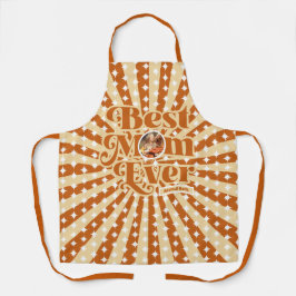 Delantal Día de la Madre fotográfico personalizado Boho Bes